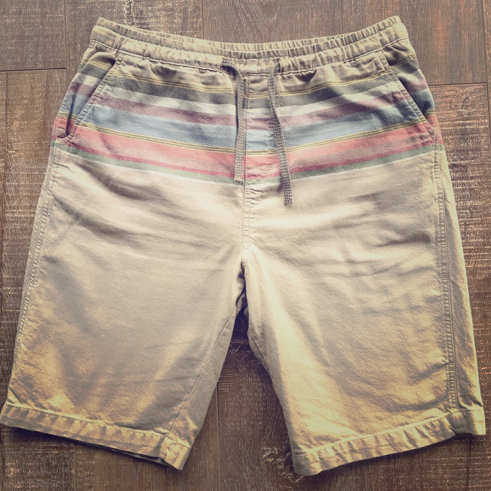 Earthbound, 100% cotton drawstring shorts